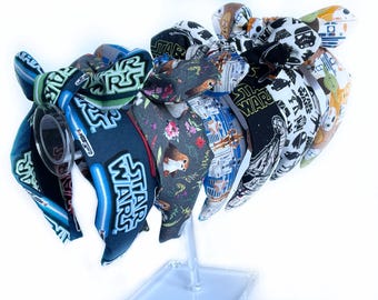 Star Wars Top Knot and Bow Headbands