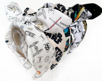 Star Wars Top Knot and Bow Headband