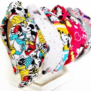 Mickey & Friends Top Knot Headband