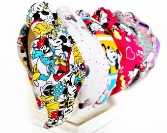 Mickey & Friends Top Knot Headband