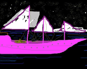 Pink Boat