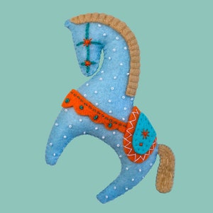 Christmas Felt Ornament PDF Pattern Christmas Tree - Etsy