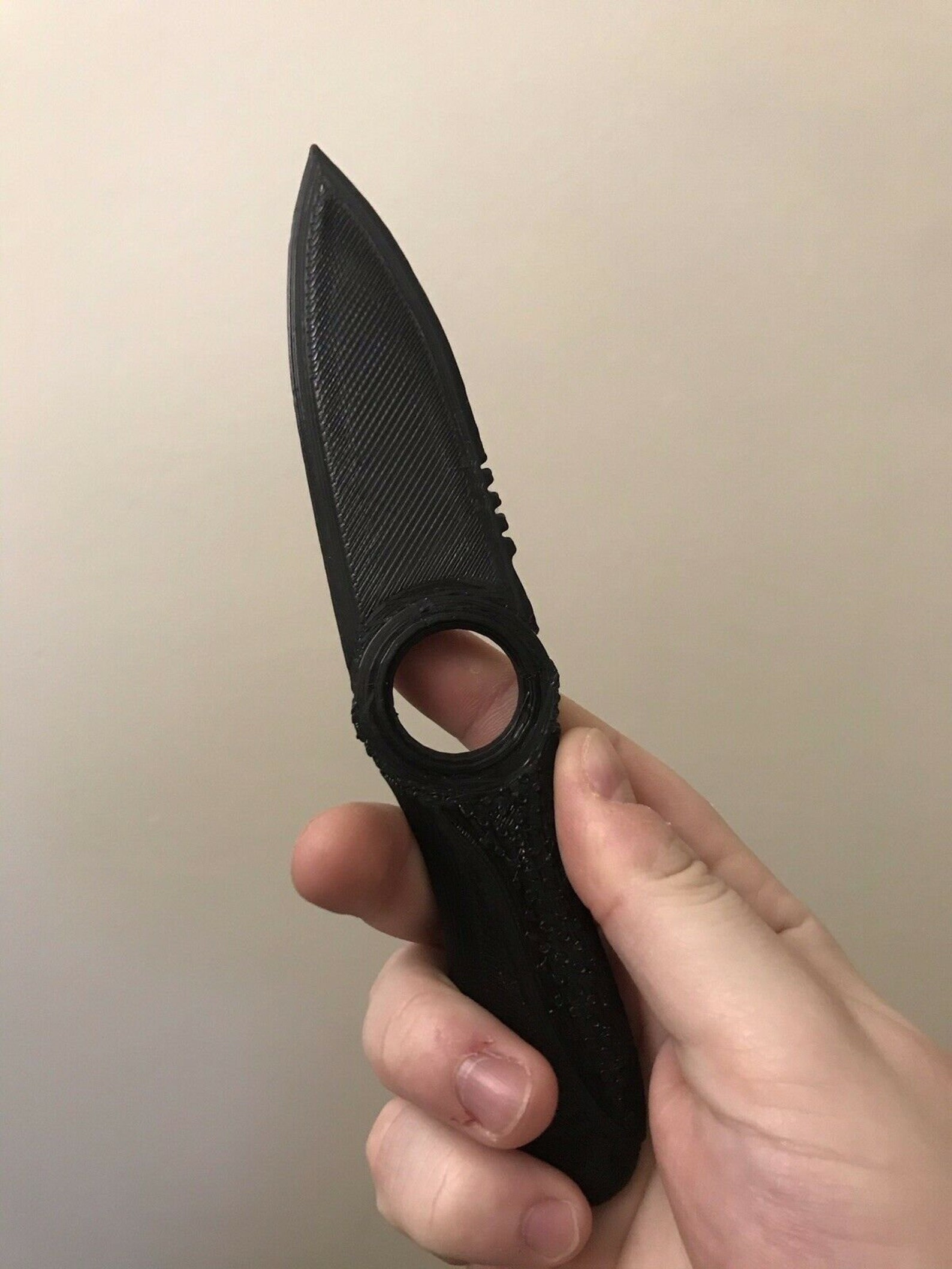 3D Printed Knife Replica Dive Knife Prop Cosplay Airsoft Blade Etsy