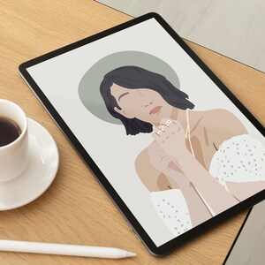 写真からデジタルポートレート、ウェディングギフト、カスタムデジタルポートレート、写真からの描画、グループカスタムミニマリストポートレート、デジタルイラスト
