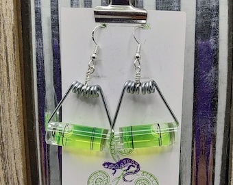 Level Earrings - Novelty Engineer Gift