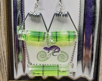 Level Earrings and Necklace - novelty engineering gift