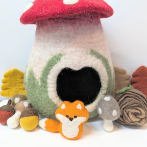 Felt Mushroom House - Medium main image 0