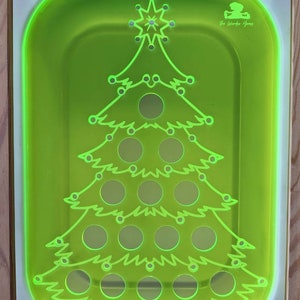 Christmas Tree Insert / Flisat Christmas Insert / Christmas Board / Christmas Sensory Bin / XMAS Insert / Christmas Tree Peg Board / Trofast image 5