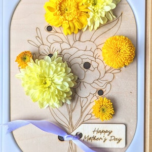 Flower Bouquet Flisat Insert / Mother&#39;s Day Flower Arrangement Trofast Lid / Flowers Vase Fine Motor Posting Activity Sensory Bin Topper