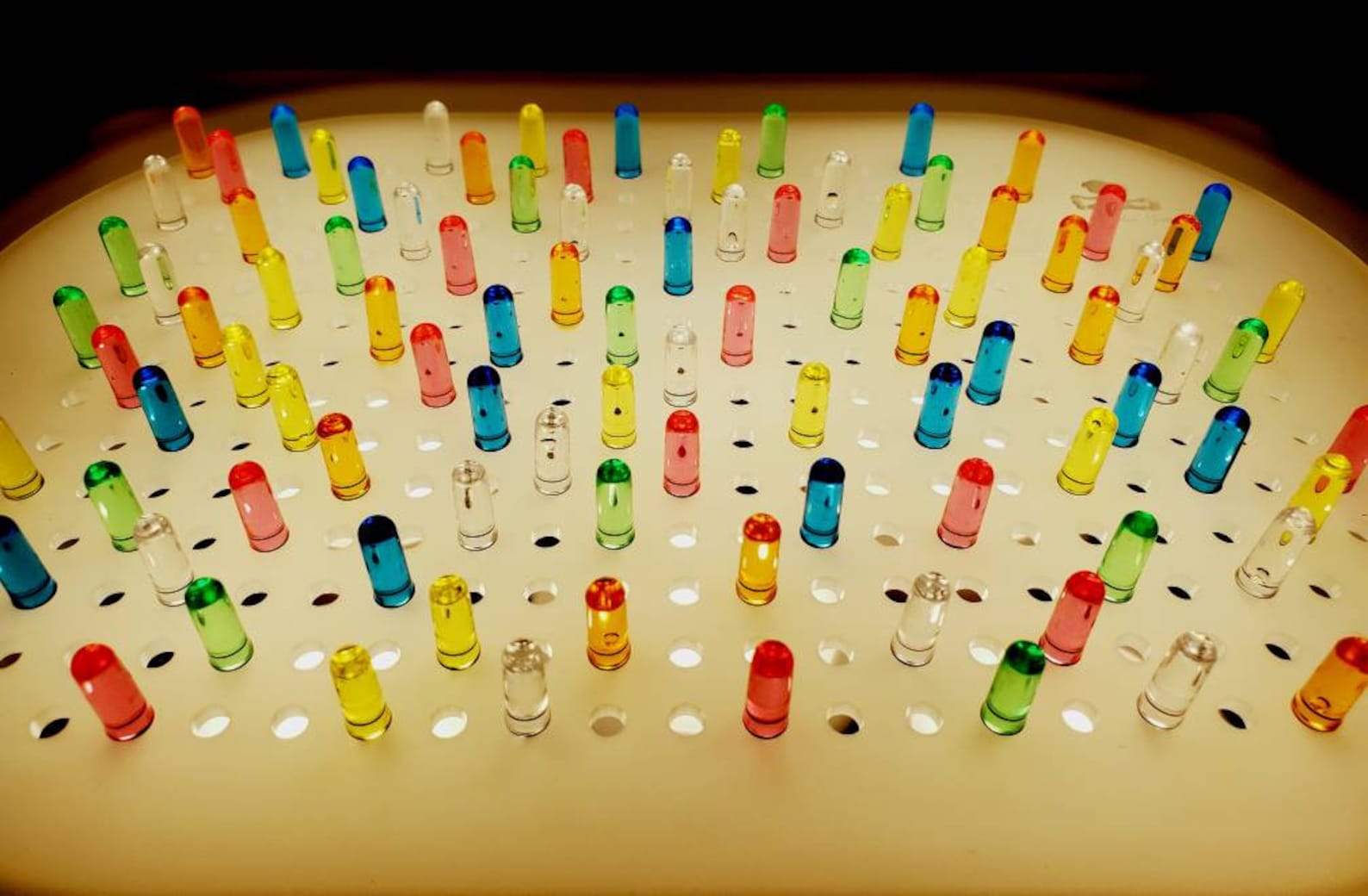 Light Peg Board / Acrylic Peg Board / Trofast Bin Insert / Etsy France