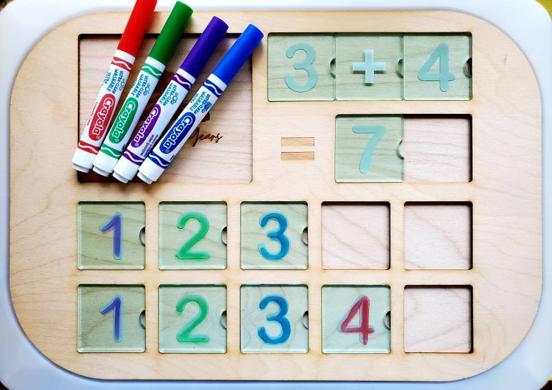 Flisat 10 Frame Insert / Trofast Sensory Bin Ten Frame Counting Math ...