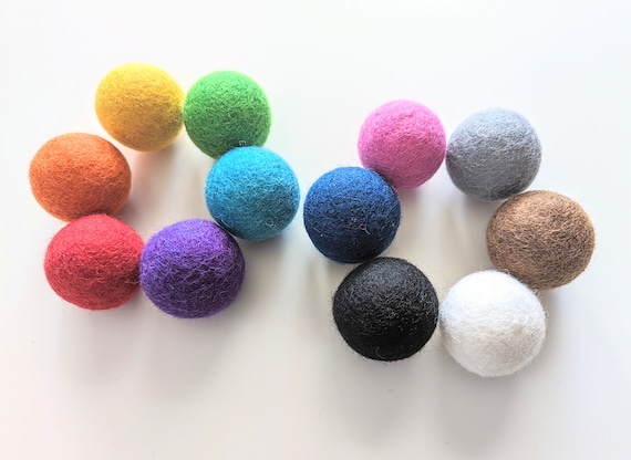 Big felt balls discount