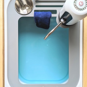 Flisat Sink Insert / Sensory Table Play Sink with Water Pump  / Sink Faucet Board / Trofast Bin Sink Topper / Flisat Table Sensory Sink