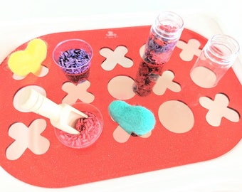 Love Potion Flisat Insert / Valentine's Insert / Flisat Valentine's / Valentine's Sensory Kit / Love Potion Sensory Bin / Flisat Insert