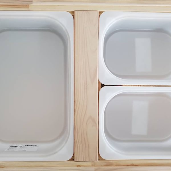 Contenedor Trofast de Ikea para mesas sensoriales de juego Ikea Flisat y WonderYears *AGREGAR ARTÍCULO a un pedido de inserto o kit sensorial / Caja de almacenamiento Trofast