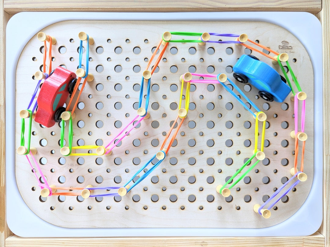 Flisat Peg Board Multi Size Holes / Peg Board Insert / Flisat Peg Board