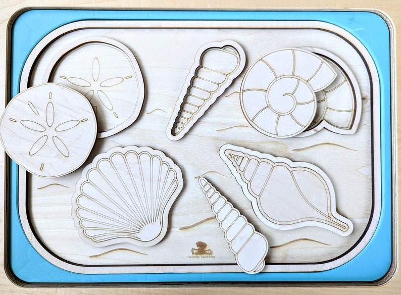 Flisat Seashell Insert / Trofast Seashell Insert / Seashell Flisat ...