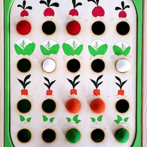 Vegetable Garden Flisat Insert / Garden Insert / Flisat Garden / Garden Sensory Bin / Garden Topper / Garden Trofast Lid / Flisat Insert