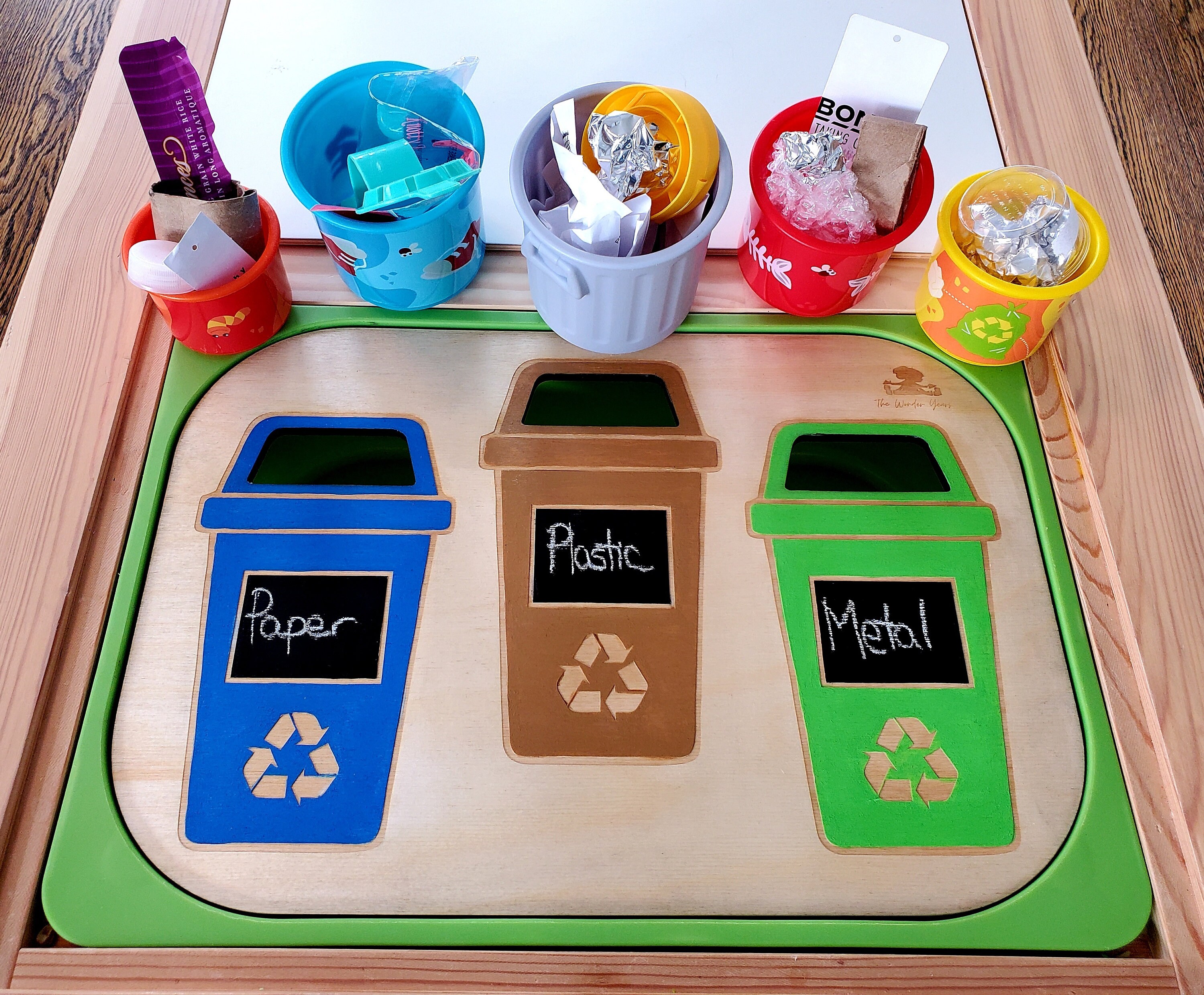 LARGE Recycling Depot Ikea Trofast Bin Insert Custom Color Etsy