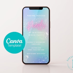 E-vite PERSONALIZZATO, Invito di compleanno per ragazze Evite Butterfly DOWNLOAD DIGITALE, Invito di compleanno, Invito a una festa, Compleanno personalizzato per ragazze