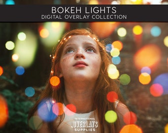 60 BOKEH LIGHTS Overlays, photoshop overlay, Gold bokeh, sparkle Light bokeh, light leaks, twinkling lights effect, bokeh , City lights