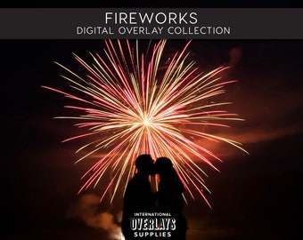 FIREWORKS OVERLAYS, Photoshop Overlays, Fireworks, Fireworks Overlay, Wedding Fireworks, Fireworks Overlays, New Year's Eve Fireworks