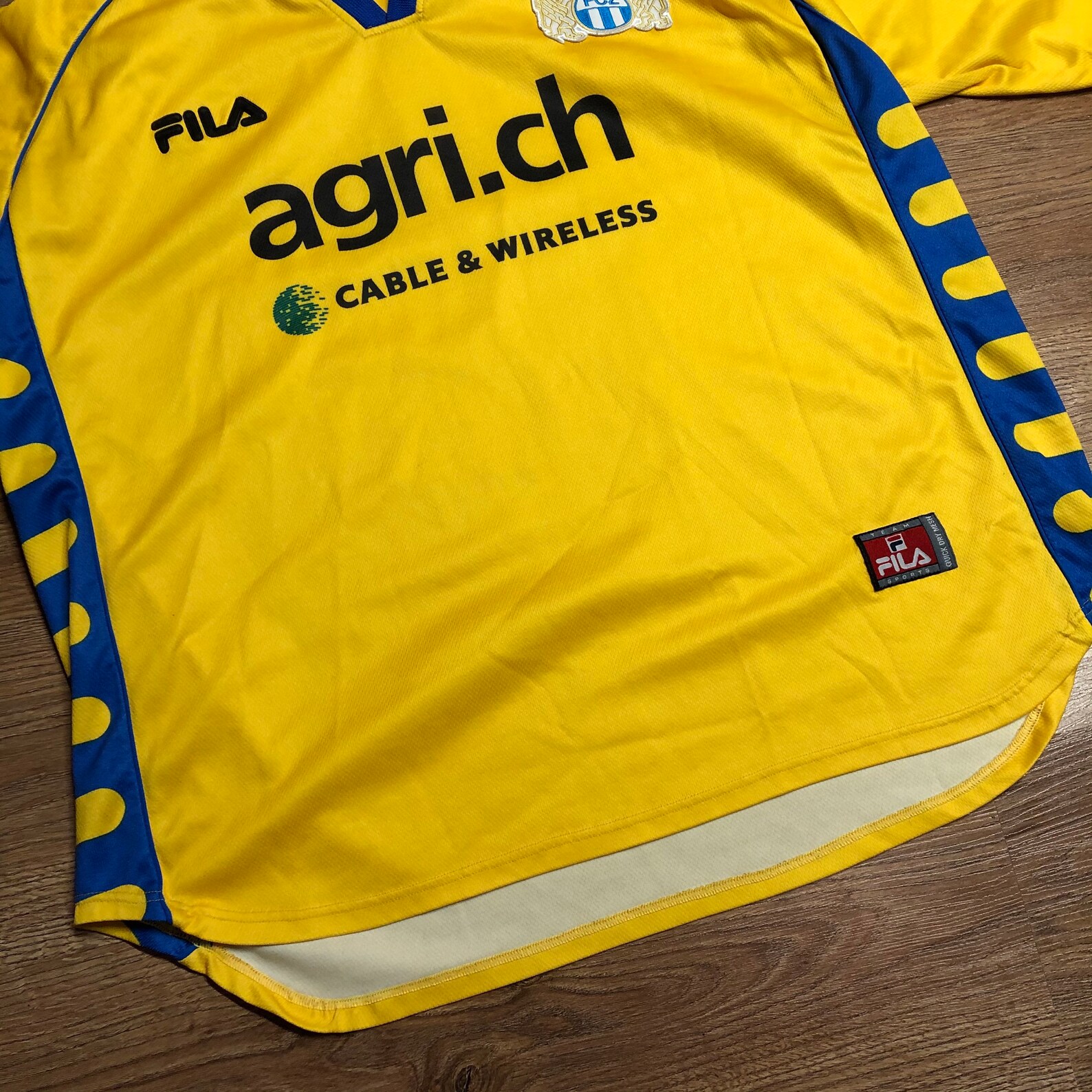 200001 FC Zurich away shirt XL vintage jersey XL Etsy