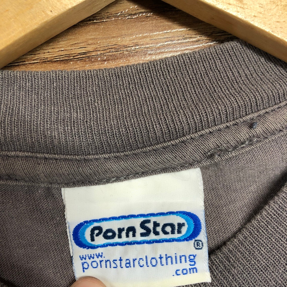 T-shirt 'Rare Pornstar' - Taille XL - Noir - Occasion Très Bon état