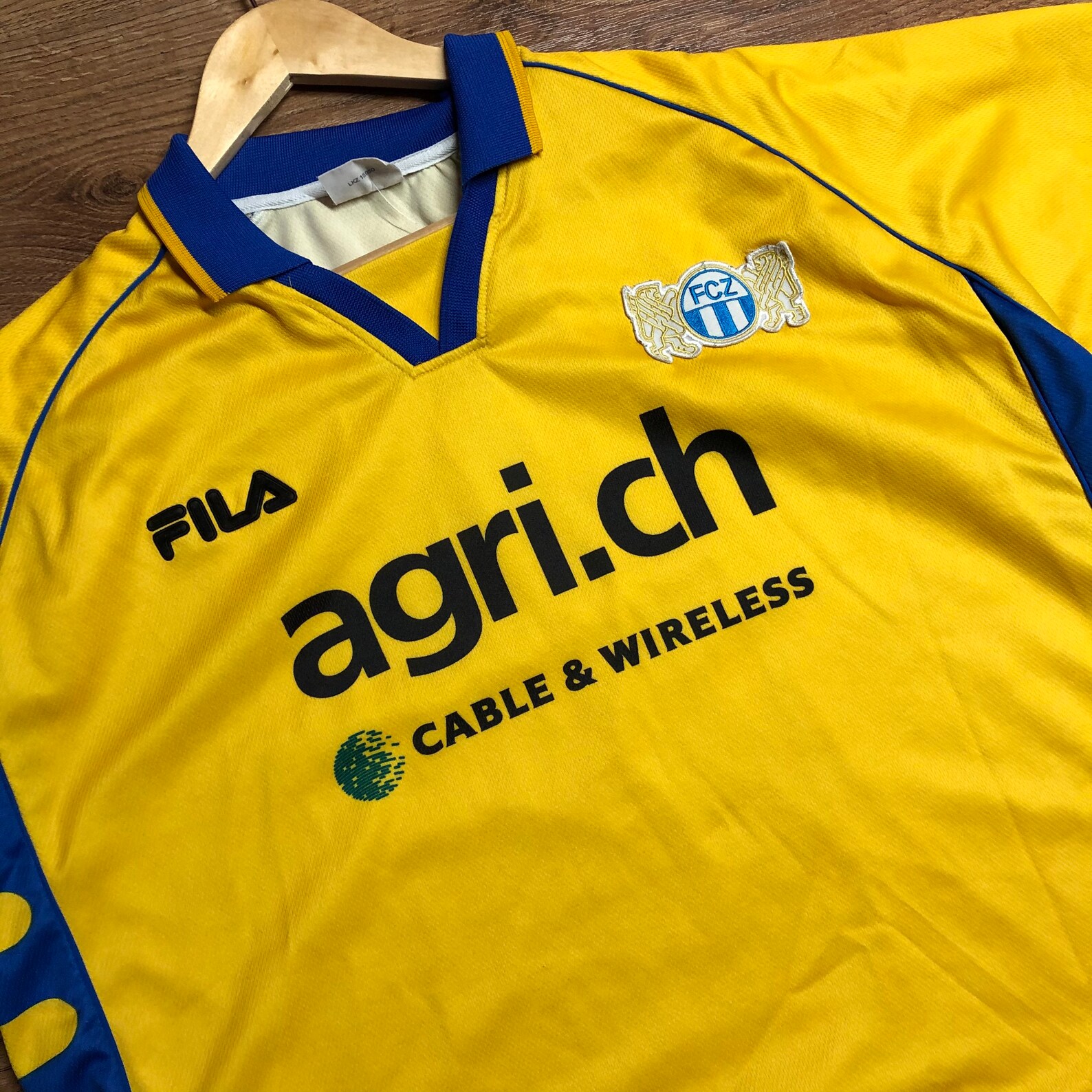 200001 FC Zurich away shirt XL vintage jersey XL Etsy