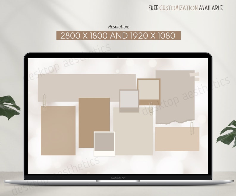 180 Desktop Neutral Folder Icons With Free Desktop Organizers - Etsy