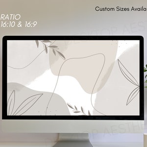 Minimalist Boho Wallpaper | HD Mac Wallpaper | Boho Digital Background