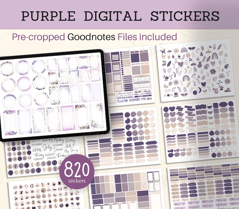purple goodnotes digital sticky notes