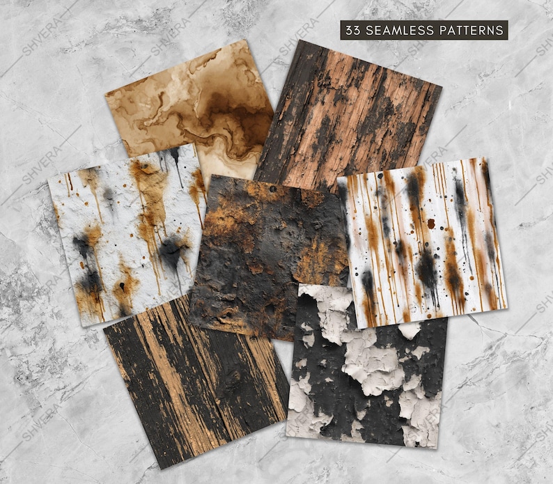 printable dark aesthetic vintage paper pack