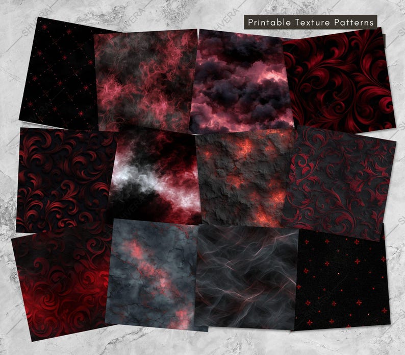 300 dpi dark and moody digital papers