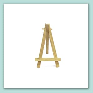 50 Pack of 10 Cardboard Easels for Signs, Art, Etc. 