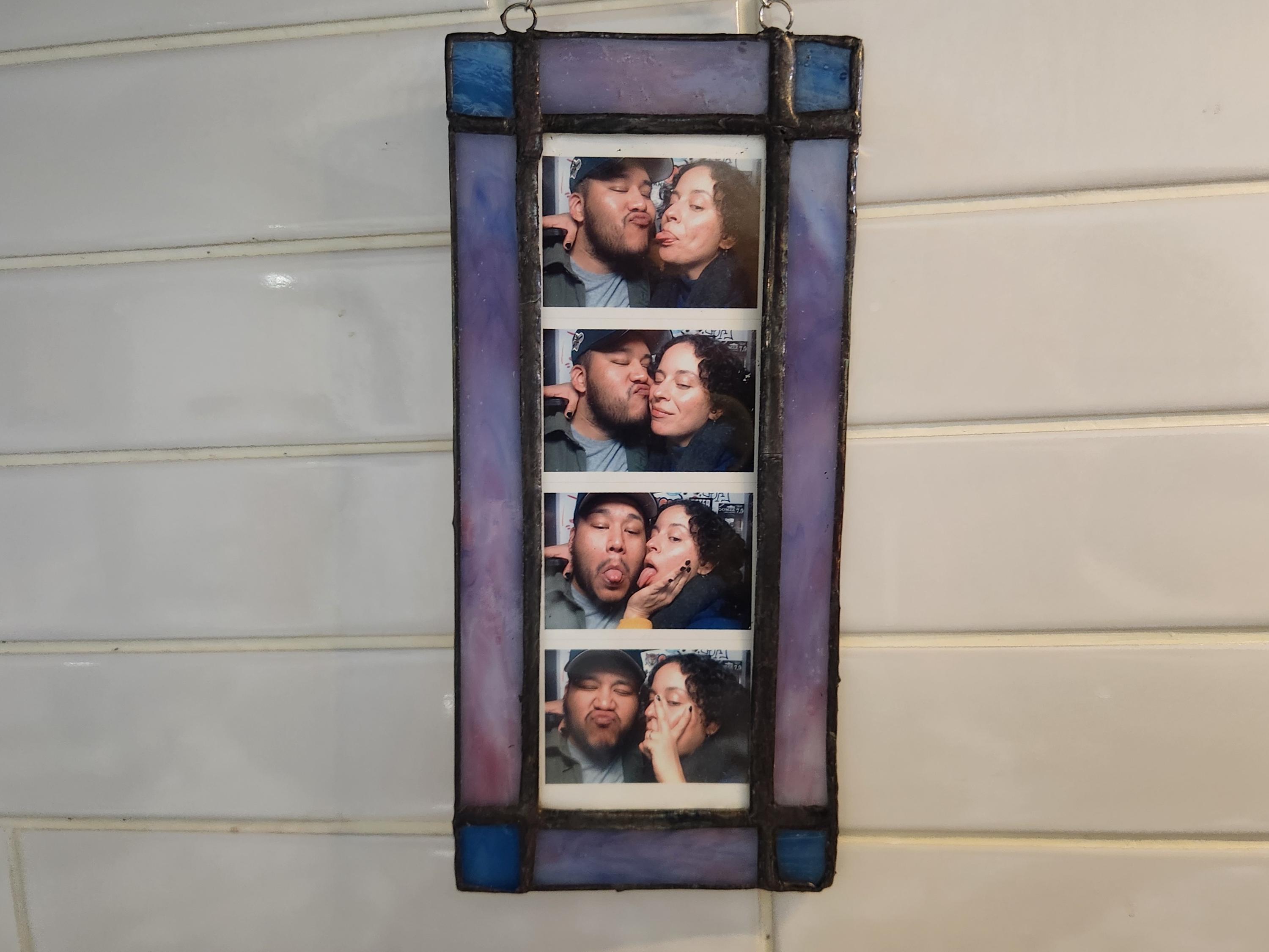 Photobooth Frame - 2x6 Inch, Stained Glass, Assorted Colors - Etsy