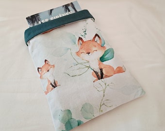 Pochette à livre Renards du printemps format poche