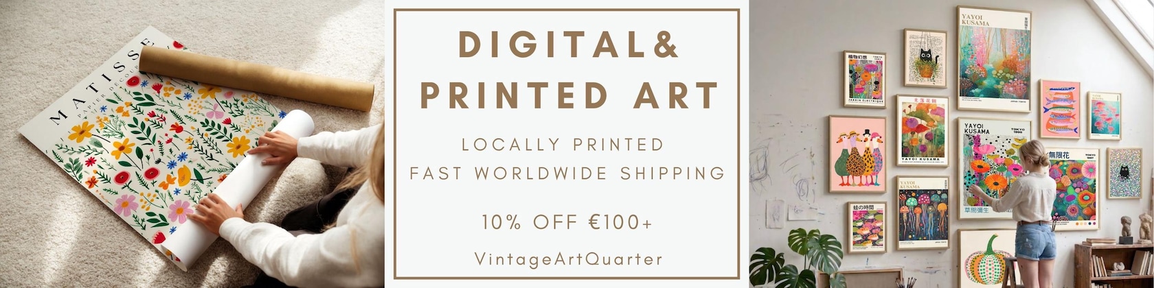 VintageArtQuarter - Etsy