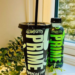 Glow in the dark PRIME glowberry 24oz cold cup