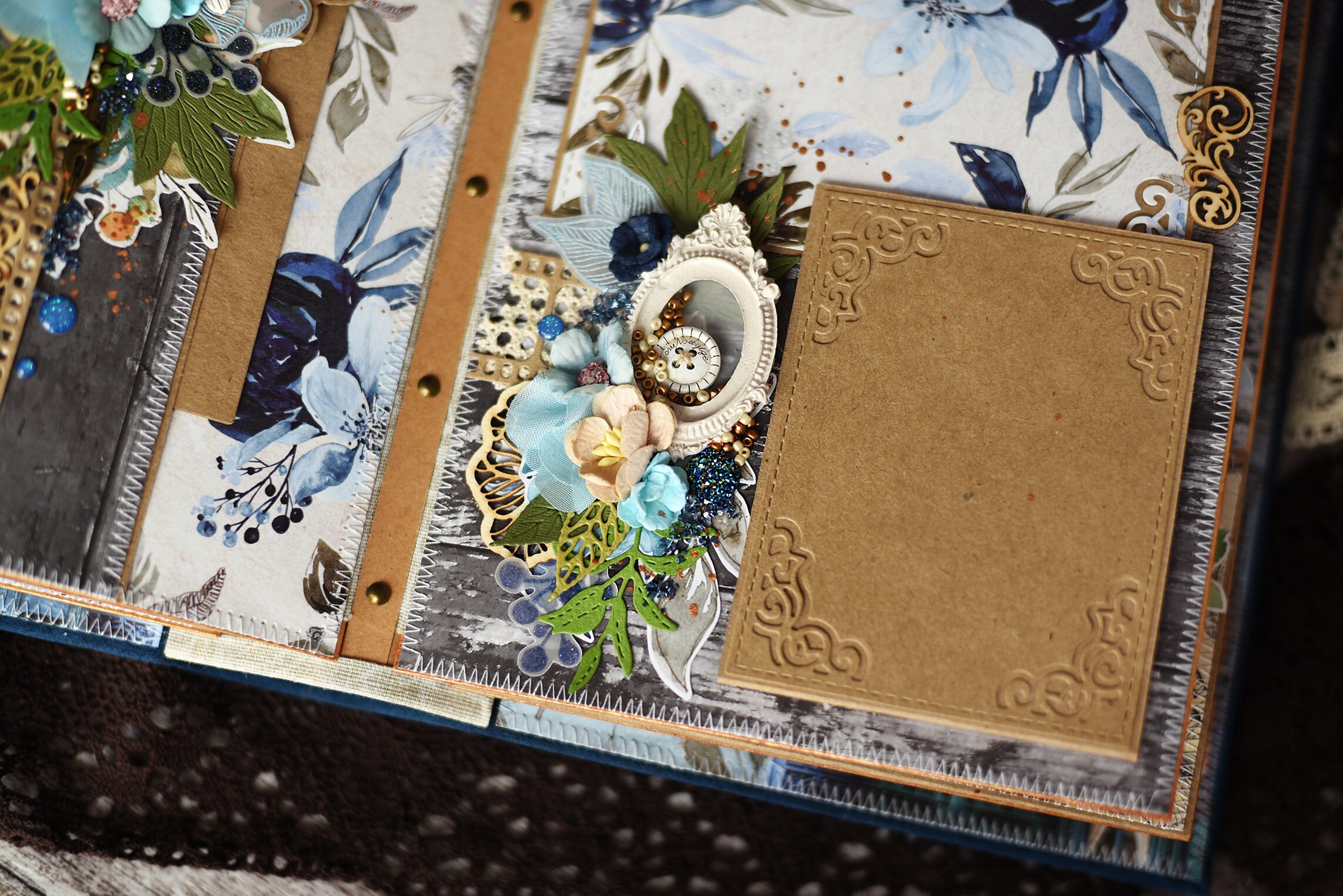 Scrapbook Album Tutorial Binding album Video Tutorial. DIY Etsy