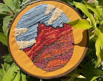 Red Rocks Embroidery - Etsy