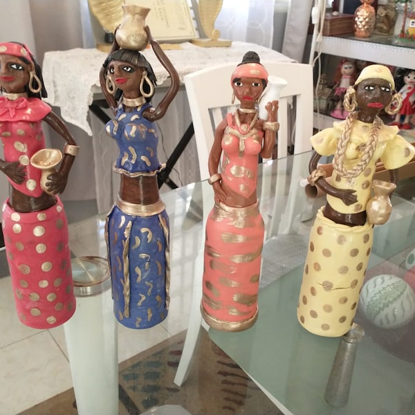 African dolls / Recycled material