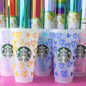 Starbucks Personalised Cup UK | Love Heart | Easter Ideas | Tumbler | Best Friend Gift | Birthday Present | Customised Cup | Reusable