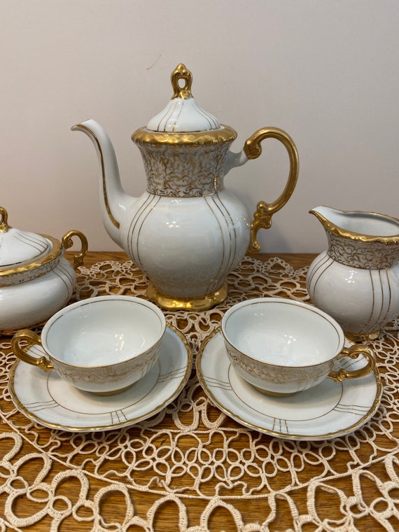 Vintage Tea Set/Seyei Fine China/1030/9 pieces - Etsy 日本