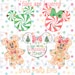 Mickey & Minnie Christmas -Peppermint Swirl Ears and Gingerbread Cookie -Its The Most Wonderful Time of the Year Mickey Ears-Digital File 