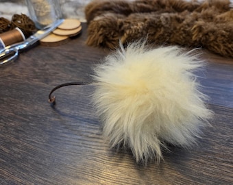 Handmade Sheep's Wool Mouse, Cat toy.  All Natural, Organic, Catnip Optional.