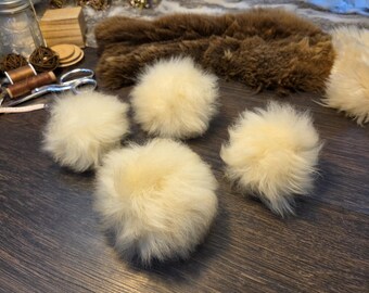 Set of 2, Handmade Sheep's Wool Cat Toys: All Natural, All Organic, Catnip Optional.