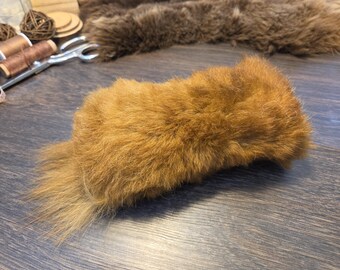 Handmade Alpaca Fur Cat Toy Kicker Organic Catnip & Wool Filled, Real Fur cat toys. All natural