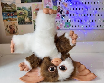 Gizmo Mogwai Plush Toy - Handmade Polymer Clay Doll TO ORDER