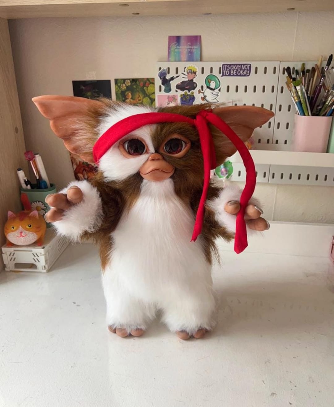 グレムリン ギズモ ぬいぐるみ gremlins フィギュア モグワイ 人形 ギズモ オーダーメイド人形 グレムリン ぬいぐるみ モグワイ ギズモ